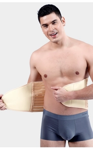 Ceinture de sudation pour hommes avec tissu haute élasticité et double compression