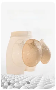 Detailansicht der Polsterung für figurformende Unterwäsche mit 3D-Wabenstruktur