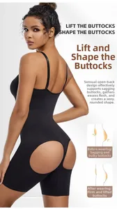 Detailansicht des formenden Bodysuits mit Po-Lifting-Effekt und hoher Taille Kontrolle