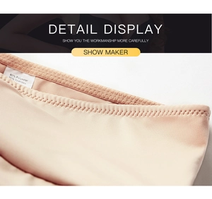 Macro shot of 80% polyester and 20% spandex high-elastic fabric with flat-seam stitching