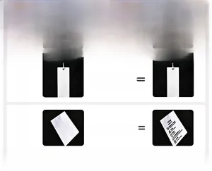 Customization process for seamless bodysuit showing logo printing and tag replacement
