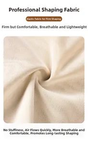Close-up of high-elasticity beige mesh fabric with breathable honeycomb structure