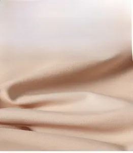 Macro detail of high-density seamless shaping fabric with premium twill texture