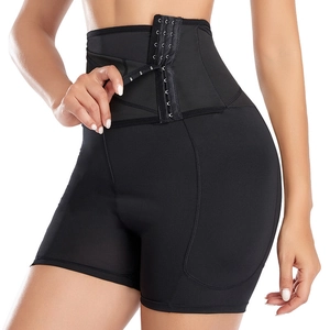 Women's High Waist Tummy Control Shapewear Panties Butt Lifter Body Shaper With Adjustable Row Hooks Shaping Underwear
