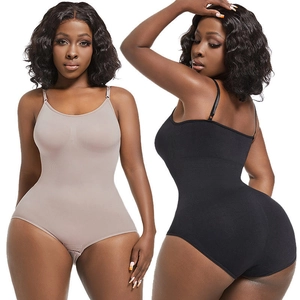 Body amincissant pour femmes avec contrôle du ventre et design sans couture push-up