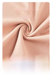 Macro view of seamless high-elastic pink fabric showing breathable knit texture