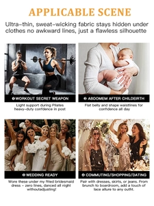 Guaina contenitiva per recupero post-parto, sport, matrimonio e abbigliamento quotidiano