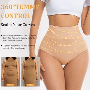 Guaina modellante a vita alta con compressione a 360 gradi per un effetto pancia piatta