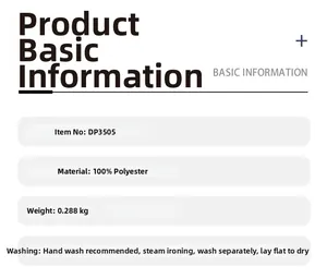 Detail showing fabric specifications and washing care guide for the tassel knit poncho