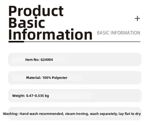 Detailed product specifications for cable knit sweater with material and washing instructions