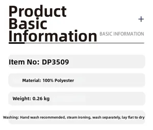 Specifications for the hooded striped tassel poncho showing material and size details