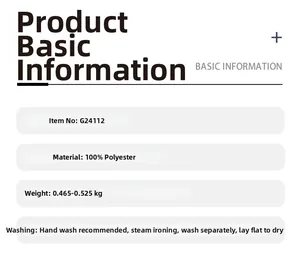 Detailed size and material guide for color block knit cardigan with 100% polyester fabric