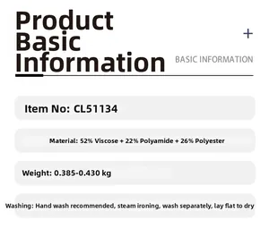 Detailed size chart and fabric composition for black and white striped knit cardigan
