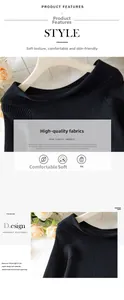 Detail of soft skin-friendly black ribbed knit off-shoulder sweater on plush background