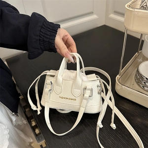 Mini Exquisite Kordelzug Handtasche Damen Kleine Nischen Umhängetasche Hochwertige Textur Pendeln Mode PU Leder Schultertasche