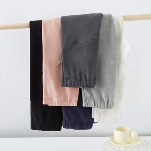 Pantalon de maternité ajusté avec soutien abdominal haut en six couleurs variées