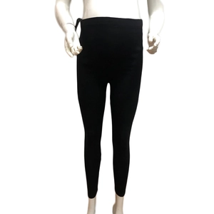 Maternity high waist leggings with belly support for pregnancy daily wear