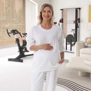Detail view of white waffle knit nursing loungewear set with invisible zippers