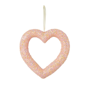Valentinstag Herz Pailletten Kranz Romantische Hängedekoration Für Haustür Hochzeit Verlobung Party Deko Rosa Rot Herz Girlande