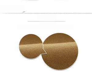 Detailed macro view of pure cotton khaki fabric texture for summer boy's shorts