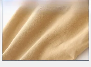 Detailed macro view of soft khaki twill cotton fabric for high-quality boys' trousers