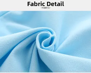 Macro view of light blue cotton piqué knit fabric showing breathable mesh texture