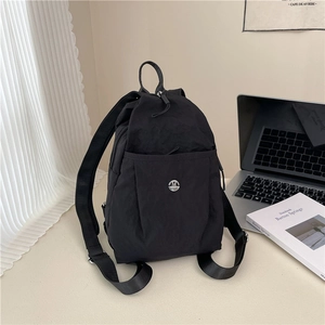 Mode Nylon Damen Rucksack Leicht Street Trendy Kleine Tasche Multifunktional Täglich Reise Schule Tasche Mehrfarbig