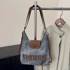 Damen Vintage Umhängetasche Aus PU Leder Mit Großer Kapazität Lässige Messenger Bag Für Den Täglichen Gebrauch