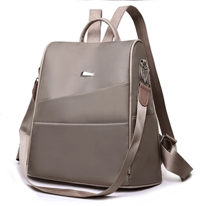 Women Fashion Oxford Fabric Backpack Anti-Theft Water-Resistant Large Capacity Travel Rucksack School Bag With Multi-Way Carry Straps