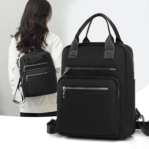 Sac à Dos Femme en Tissu Oxford Mode Grande Capacité Sac à Bandoulière de Voyage Antivol Multi-poche Sac à Dos Fonctionnel