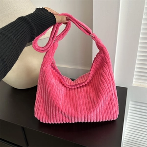 Women Large Capacity PU Tote Bag Soft Fashion Commute Shoulder Crossbody Bag Trendy Solid Color Daily Hobo Handbag