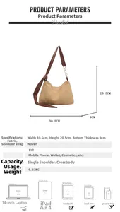 Detailed size parameters and capacity view of the hollow woven straw tote bag
