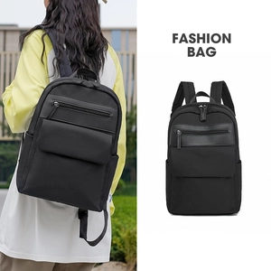 Fashion Casual Oxford Cloth Backpack Waterproof Minimalist Business Travel Bag Lightweight Student Schoolbag For Women Men