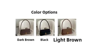 Detailed comparison of leopard print flap underarm bags in brown and black tones