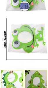 Detailed view of DIY felt animal party mask with 31cm size and 27g weight specs