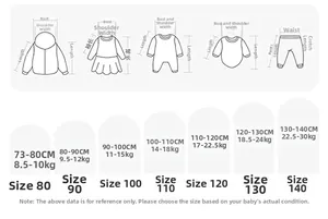Tableau des tailles détaillé pour t-shirt enfant avec conseils de taille et de poids