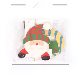 Christmas hanging ornament set with Santa Claus patterns in 20.5cm by 16.5cm packaging