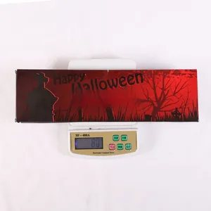 Halloween decorative gift box with spooky graveyard silhouette and 80g product weight