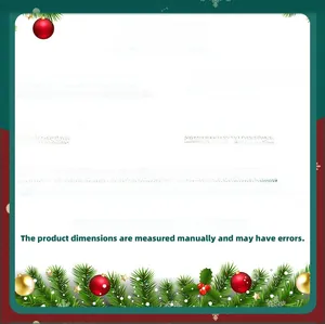 Macro detail showing 2x1m PET Christmas rain silk curtain specifications and dimensions