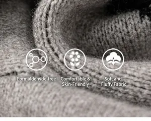Macro detail van zachte grijze gebreide textuur voor kinderjasje en een legging