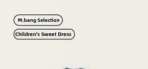 Detail showing the neckline of a dark blue children's sweet dress with waffle texture