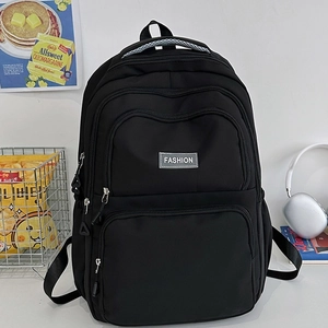 Fashion Nylon Backpack For Women Large Capacity Multi-Pocket Student School Bag For Daily Use Travel Minimalist Urban Bag