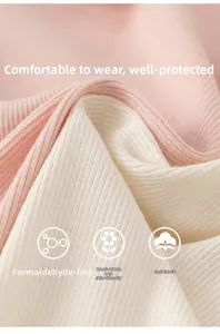 Detail of soft ribbed cotton fabric for kids Chinese style t-shirt, formaldehyde-free quality