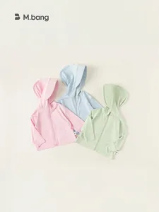 Giacca Protezione Solare UV Bambini UPF 50+ Traspirante Con Cappuccio Giacca a Vento Leggera Cappotto Estivo Outdoor per Ragazzi Ragazze