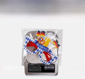 Lightweight Oktoberfest party glasses weighing 17.5g for German festival props