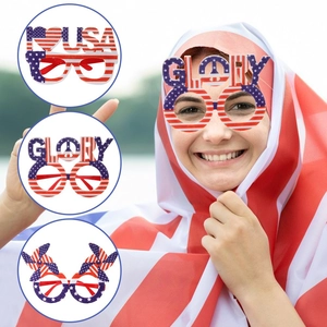 Set di 4 occhiali creativi per l'Independence Day con temi USA e bandiera americana