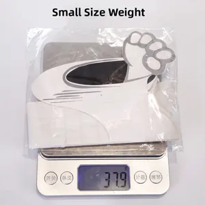 Weight measurement of 3D Halloween ghost honeycomb hanging decoration showing 37.9g