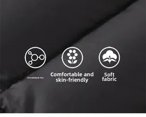 Gros plan du tissu matelassé noir montrant la texture douce et les surpiqûres