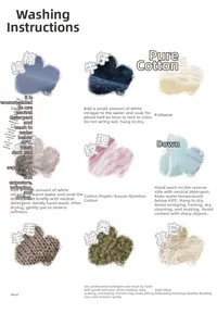 Detailed washing and care instructions for Chinese New Year children clothing fabrics