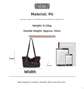 Specifiche dettagliate delle dimensioni per borsa caffè alta 21cm e larga 40cm